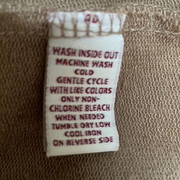 JM Collection ~ Tan lightweight cotton jacket ~ size PL ~ - Picture 7 of 7